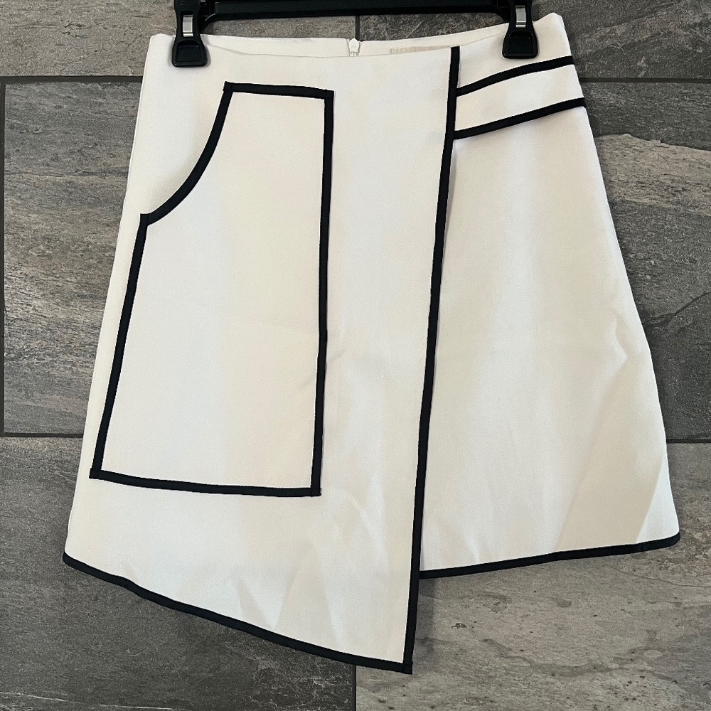 Asymmetrical Mini Skirt